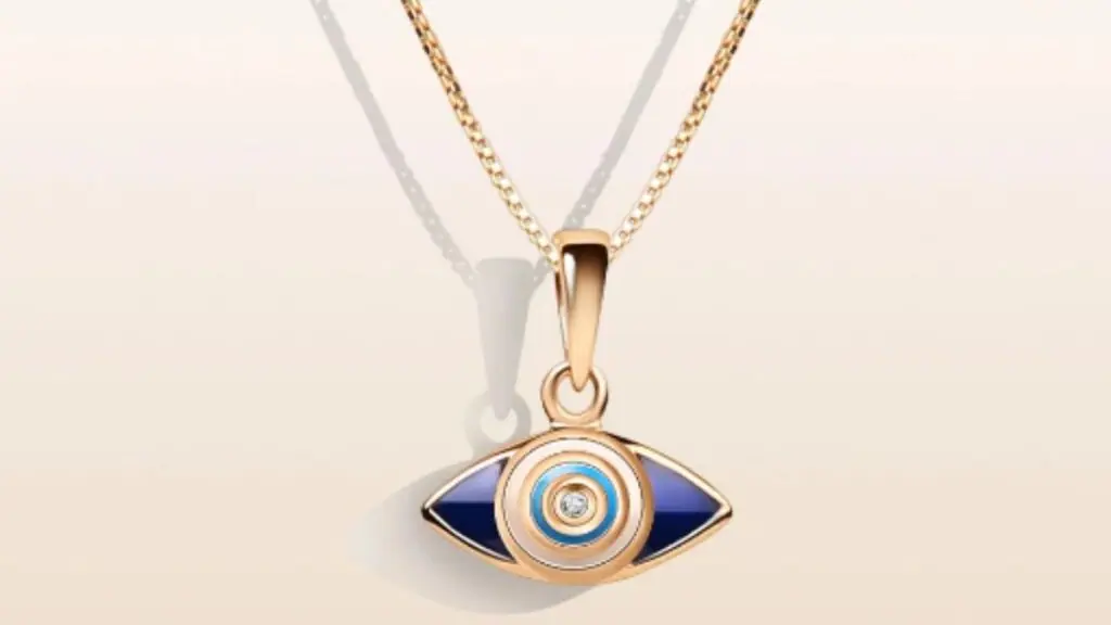 Positivity with 1 Evil Eye Necklace for Good Karma